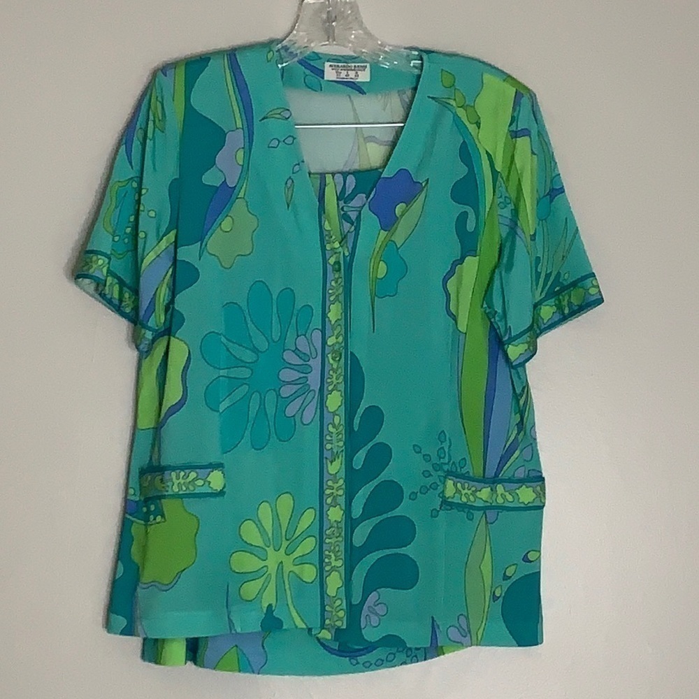 Vintage Averardo Bessi groovy retro plus skirt & top plus women’s 14